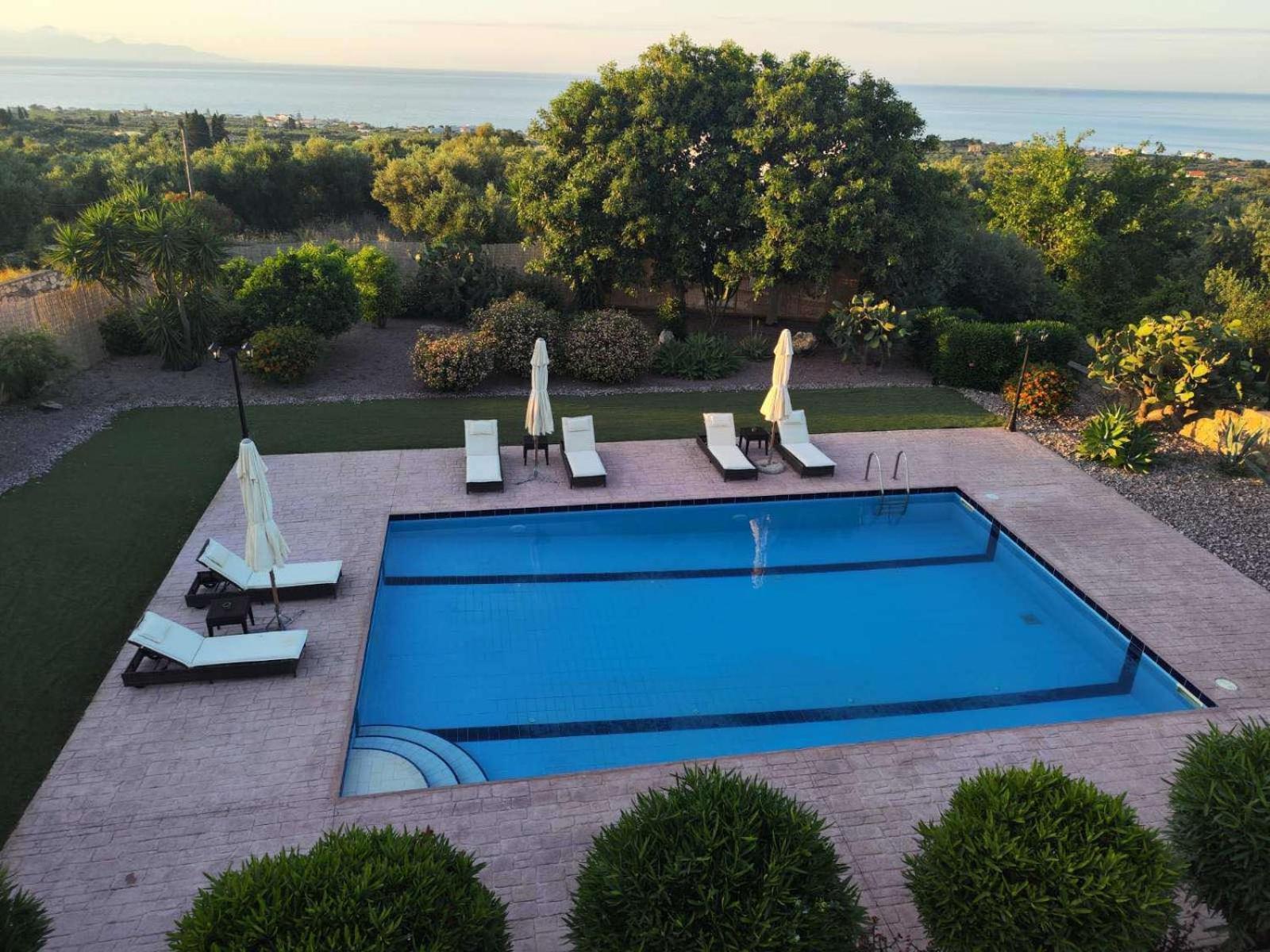 Hestia - Seaview Serenity With Private Pool By Mana Gers Kypseli